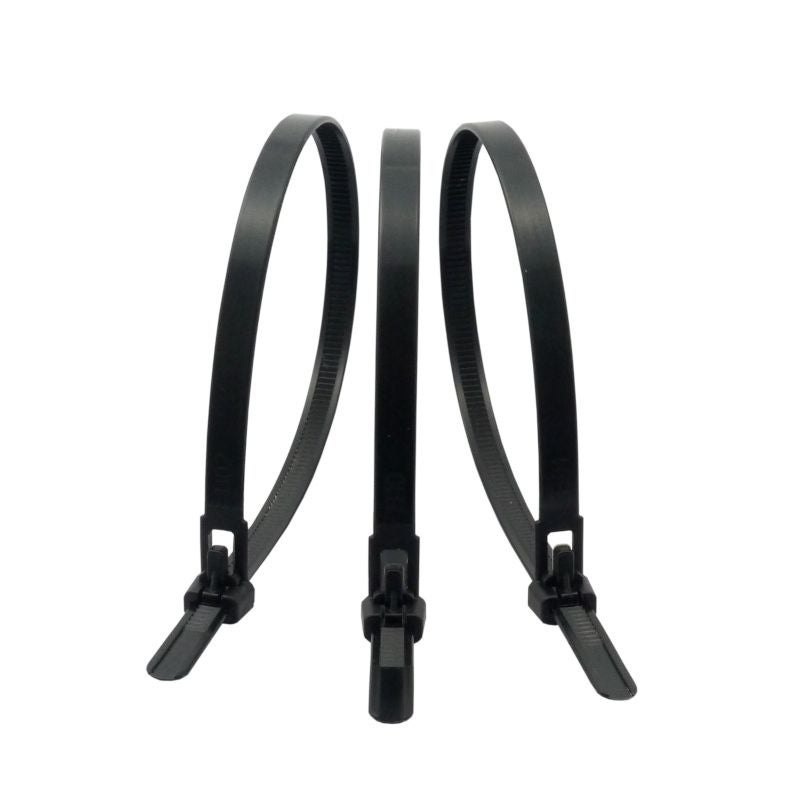 Nylon Cable Zip Tie Re-Clip 300mm x 7,6mm 100st - Gafer.pl | Bellalite