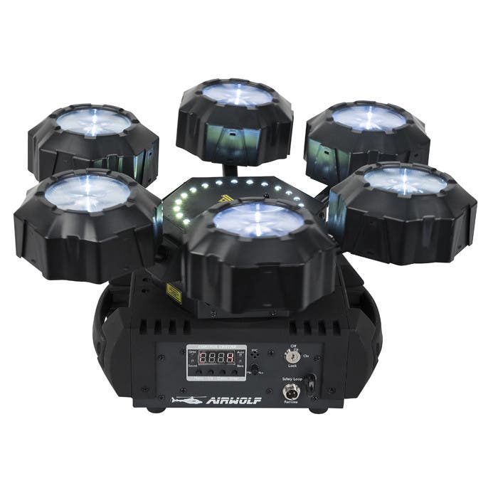 Airwolf Multi Light Effect - Showtec | Bellalite Airwolf Multi Light Effect - Showtec | Bellalite