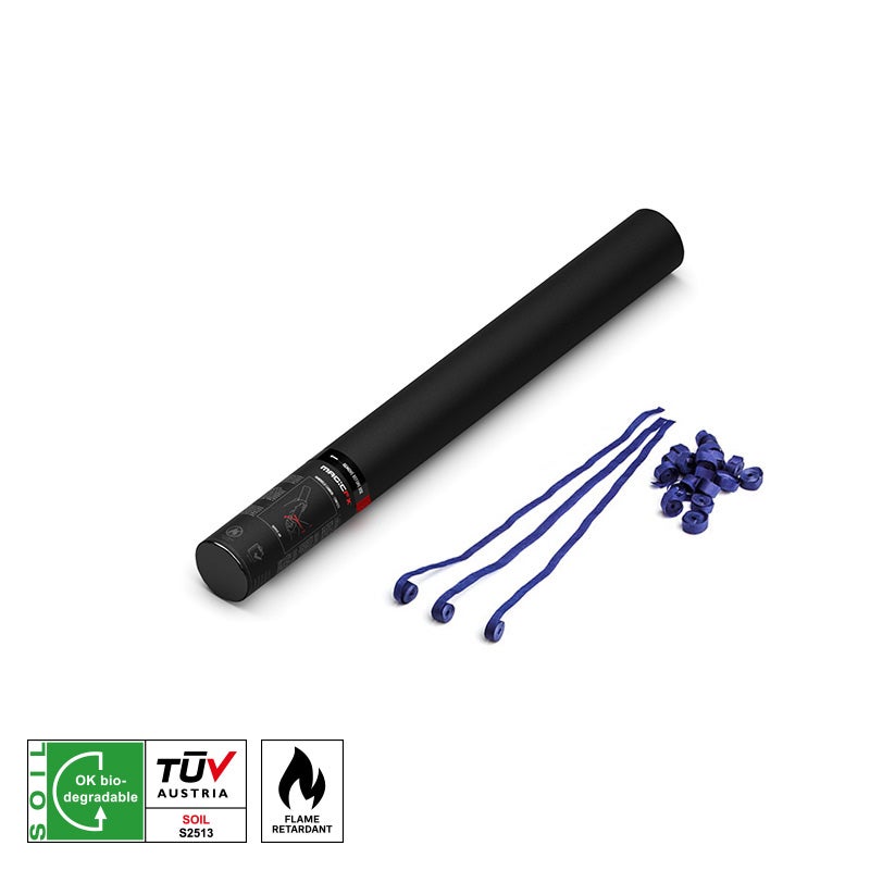MAGICFX® Handheld Streamer Cannon 50cm Dark Blue - MagicFX | Bellalite