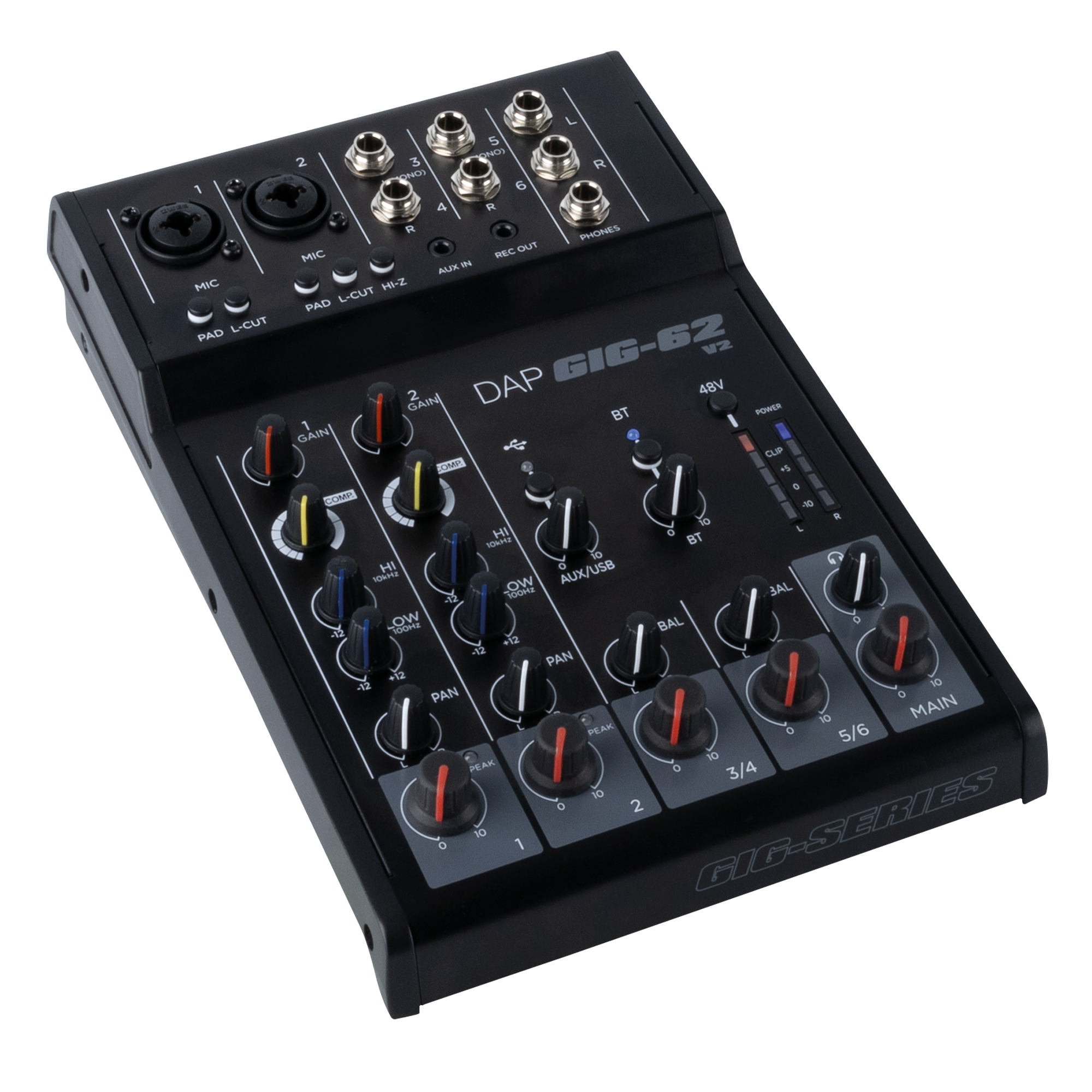 DAP GIG-62 6 Channel Mixer V2 - DAP | Bellalite
