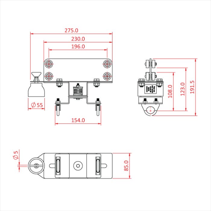 Doughty SixTrack Swivel Arm Bromsad - Doughty | Bellalite Doughty SixTrack Swivel Arm Bromsad - Doughty | Bellalite