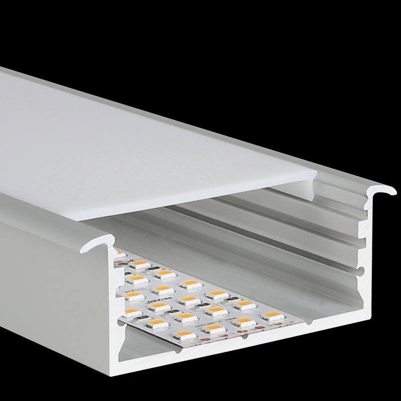Aluminiumprofil L-Line Rec, 5m Alu - PROLED | Bellalite