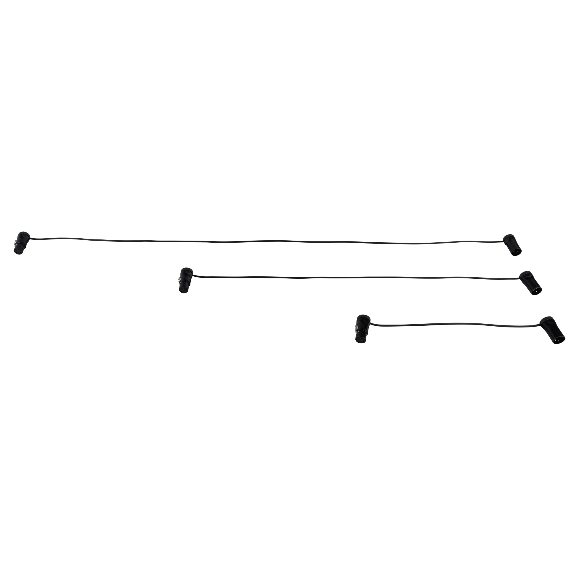 Patchkabel 5-Pin XLR DMX/AES-EBU 0,3m - DAP | Bellalite