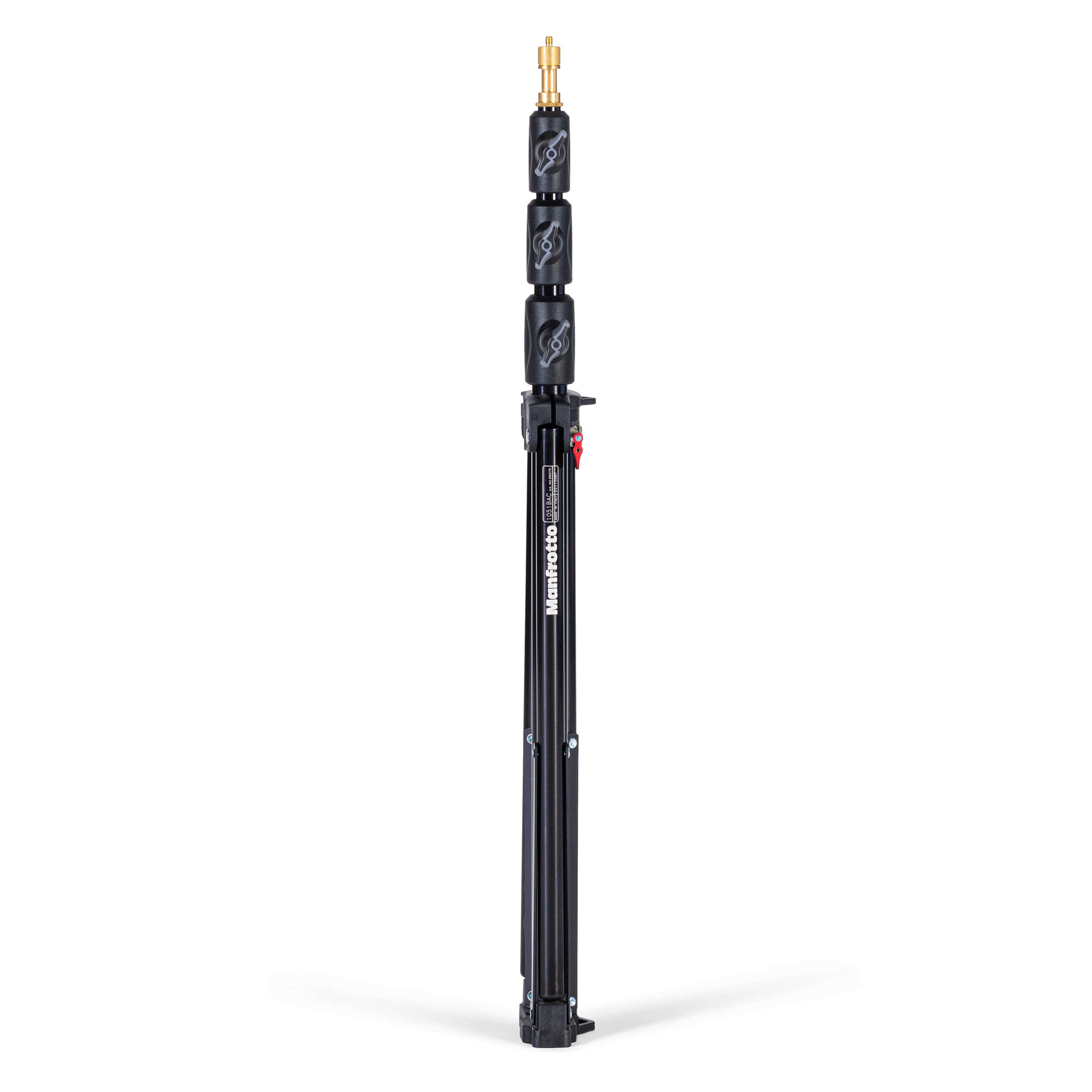 Manfrotto 1051BAC Mini Compact Lighting Stand 75cm - 211cm, Svart - Manfrotto | Bellalite Manfrotto 1051BAC Mini Compact Lighting Stand 75cm - 211cm, Svart - Manfrotto | Bellalite