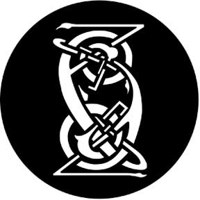 Heraldics 2 Metallgobo, B-Size (86mm) - Rosco | Bellalite Heraldics 2 Metallgobo, B-Size (86mm) - Rosco | Bellalite