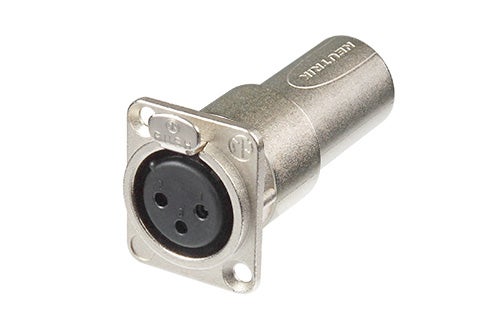 Neutrik XLR Feedthrough Adapter 3-pin - Neutrik | Bellalite