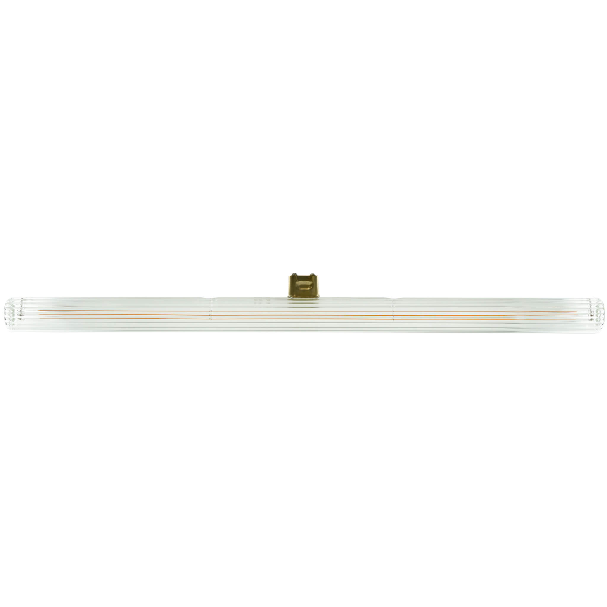Segula Linear Line LED Linear Lamp S14d 500mm Klar Rippled S14d 6W 520lm 2200K - Segula | Bellalite