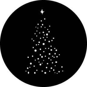 Christmas Tree B Metallgobo, (50mm/38mm) - Rosco | Bellalite Christmas Tree B Metallgobo, (50mm/38mm) - Rosco | Bellalite