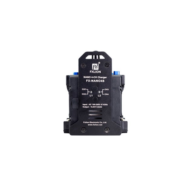 FXLION NANO 4-CH V-Mount Charger - FXLION | Bellalite FXLION NANO 4-CH V-Mount Charger - FXLION | Bellalite