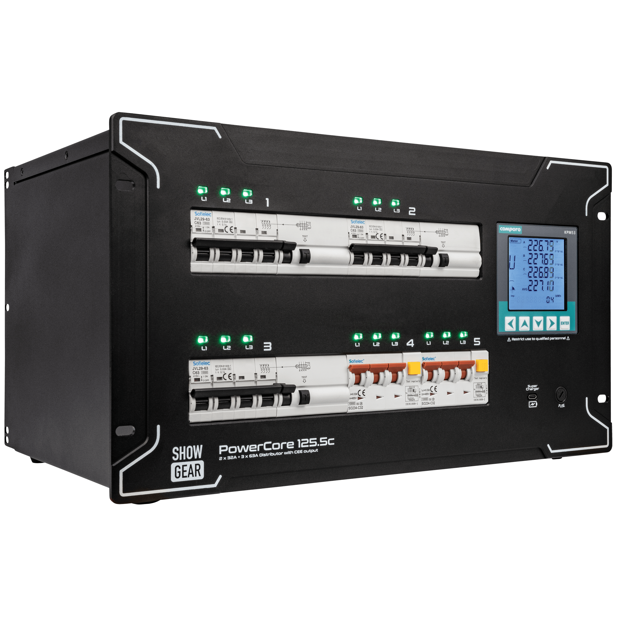 PowerCore 125.5c - Showgear | Bellalite