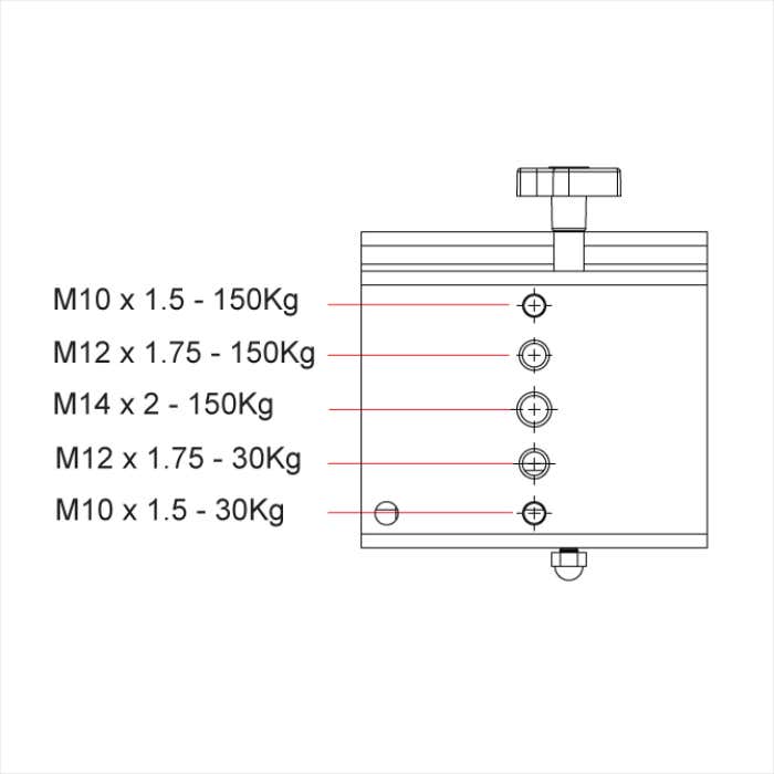 Doughty Standard Marquee Clamp - Doughty | Bellalite Doughty Standard Marquee Clamp - Doughty | Bellalite