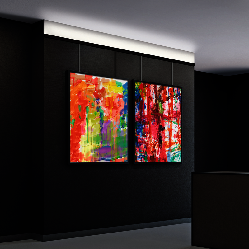 Aluminiumprofil S-Line Gallery, 3m Alu - PROLED | Bellalite