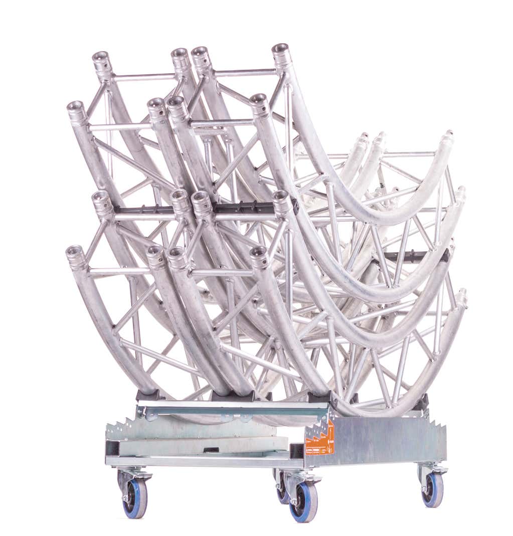 Admiral Strong Girl Truss 40 4x 125mm bromsade hjul - Admiral Staging | Bellalite Admiral Strong Girl Truss 40 4x 125mm bromsade hjul - Admiral Staging | Bellalite