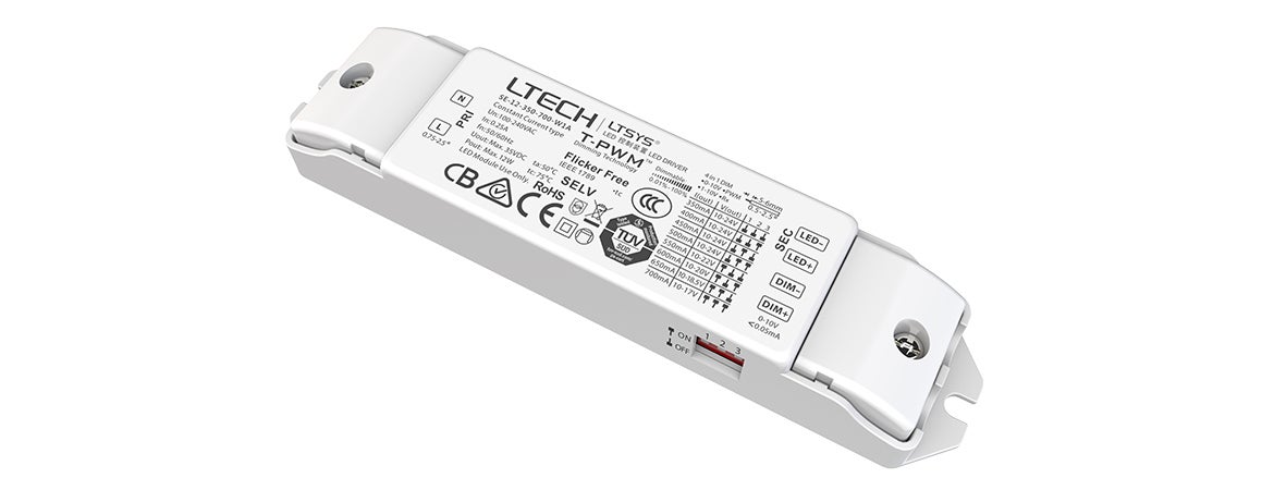 0-10V Driver CC Dim, 350-700mA 12W - LTECH | Bellalite