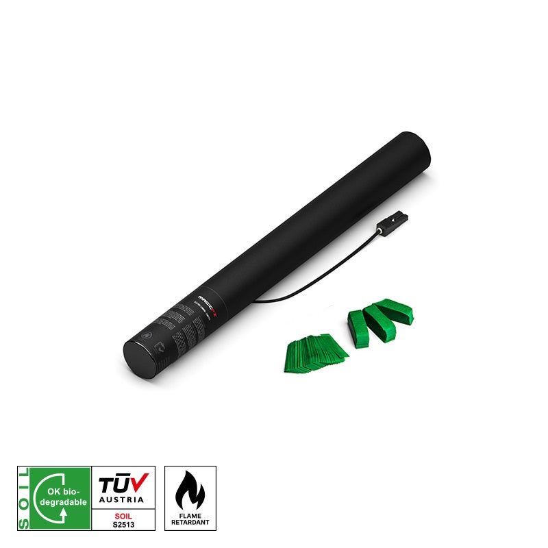 MAGICFX® Electric Confetti Cannon 50cm Dark Green - MagicFX | Bellalite