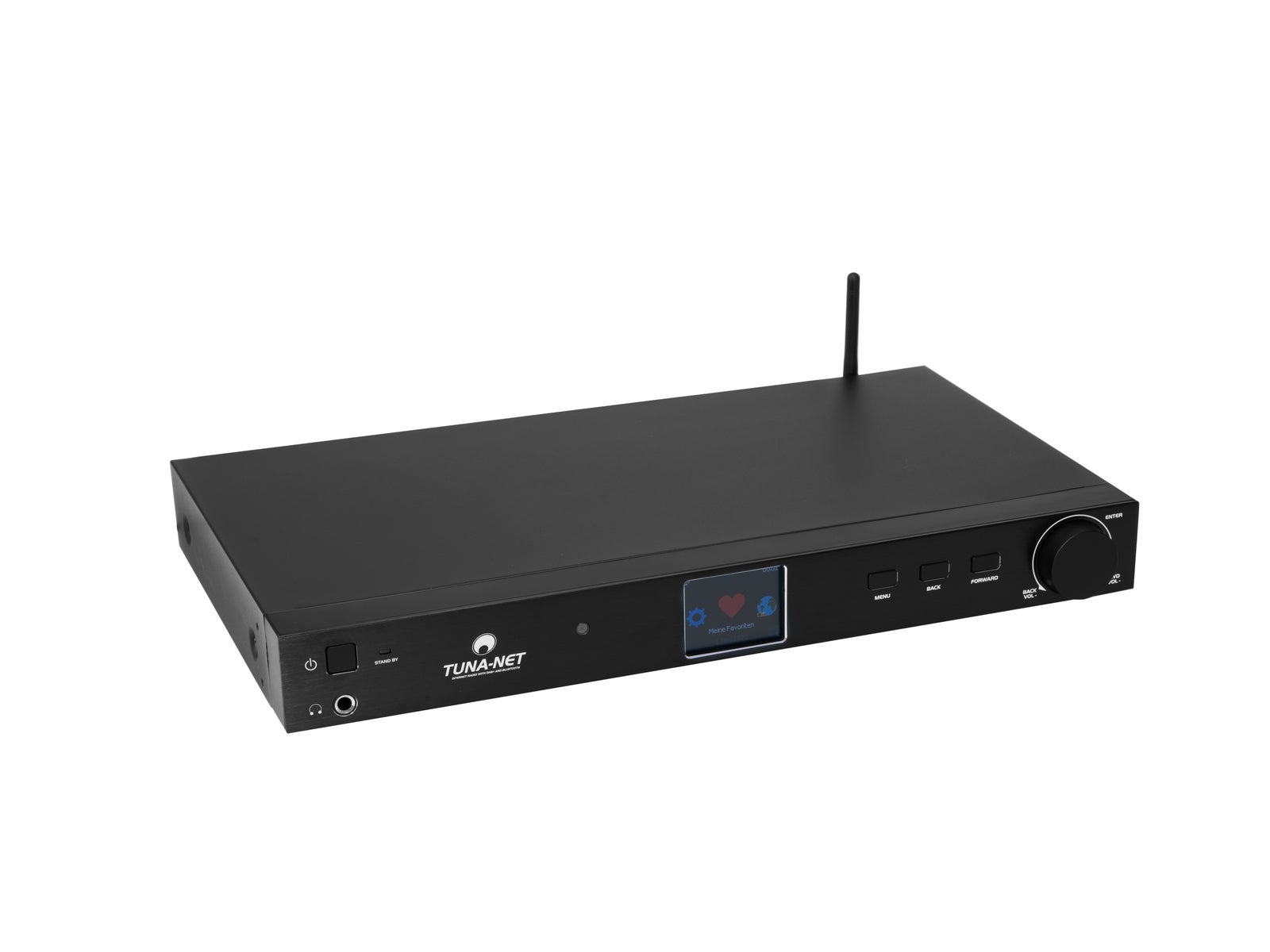 TUNA-NET Internet Radio m. DAB+ & Bluetooth  19" - Omnitronic | Bellalite