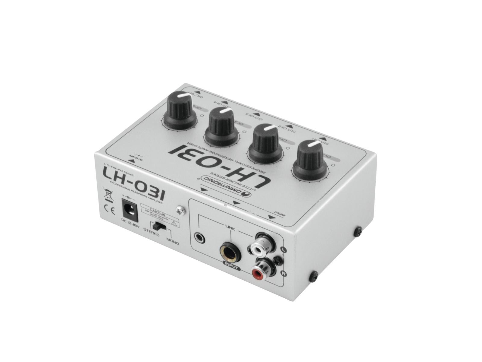 Little Helper LH-031 Headphone Amplifier   - Omnitronic | Bellalite