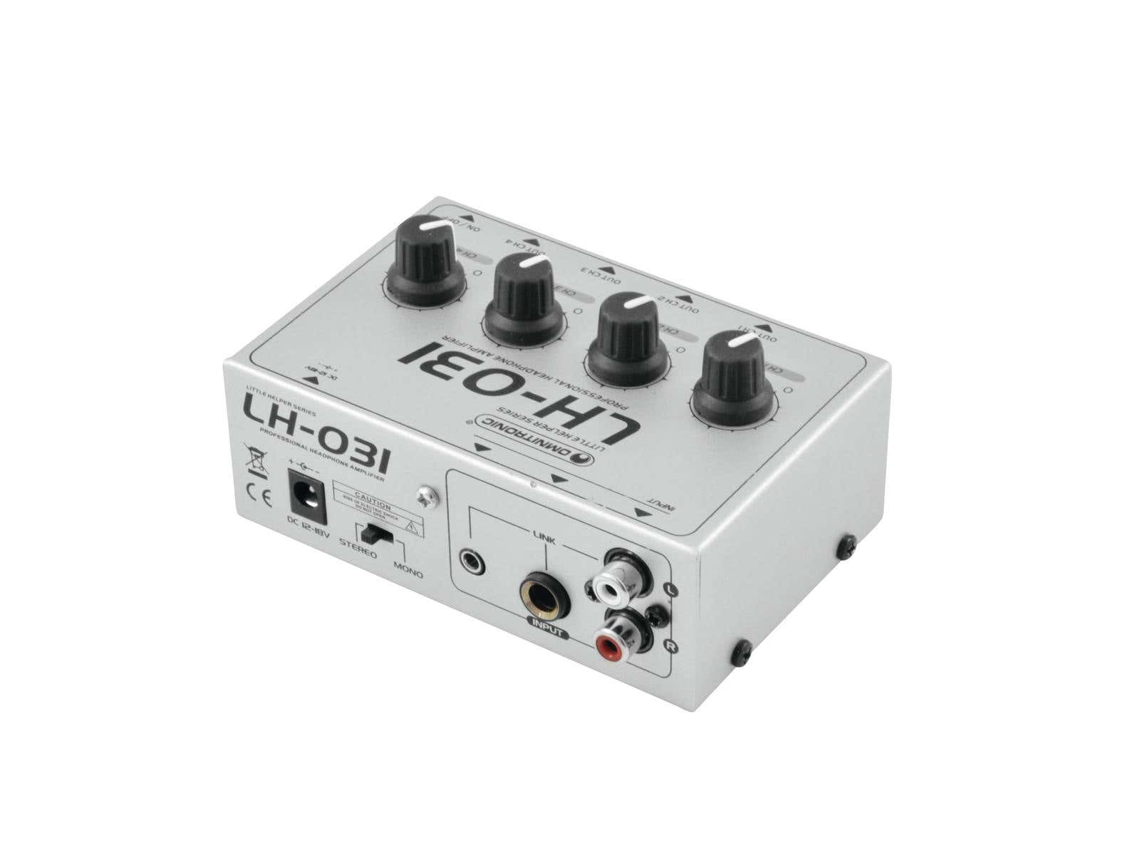 Little Helper LH-031 Headphone Amplifier - Omnitronic | Bellalite Little Helper LH-031 Headphone Amplifier - Omnitronic | Bellalite