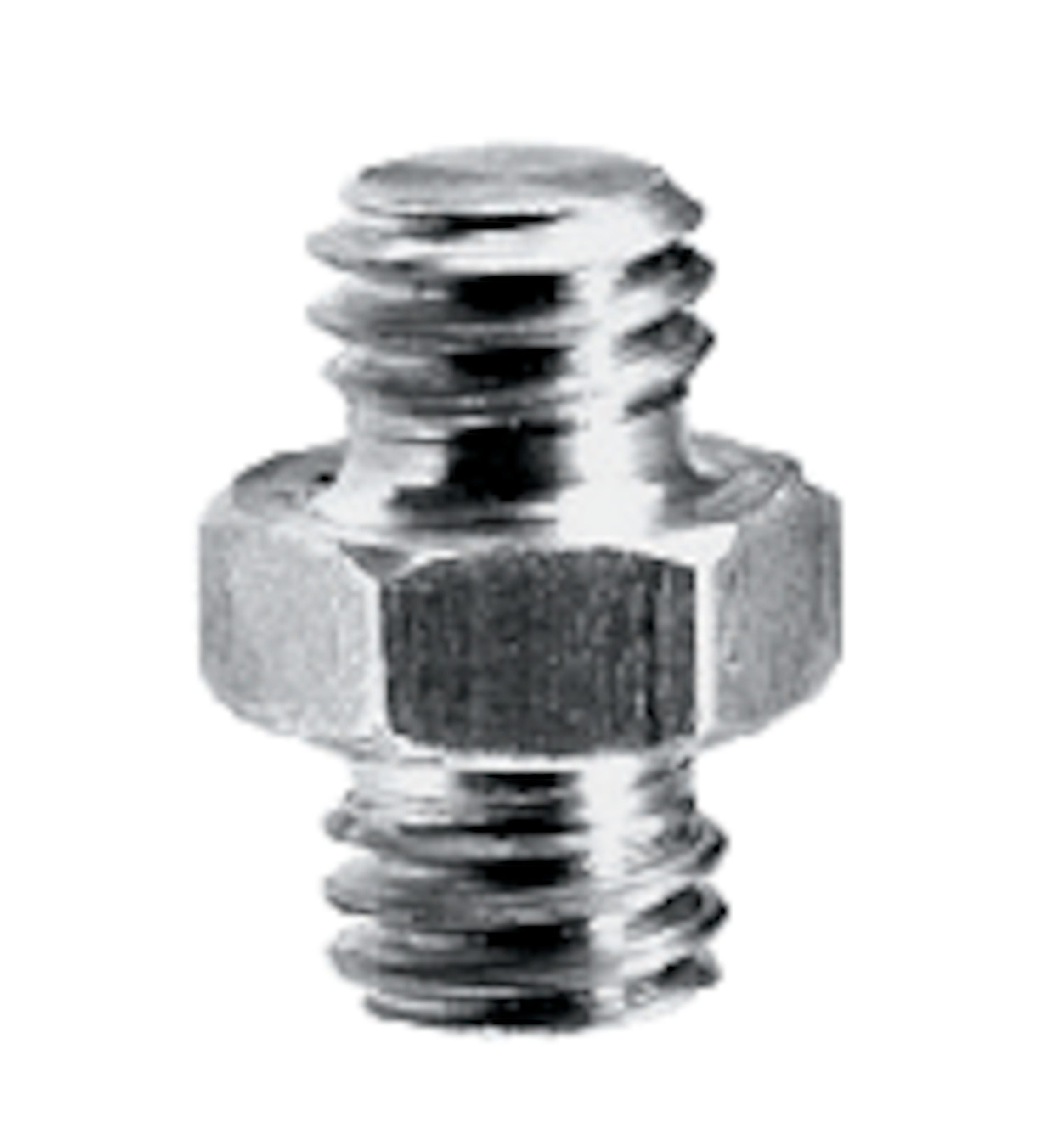 Manfrotto 125 Short adapter spigot 3/8'' + 3/8'' - Manfrotto | Bellalite