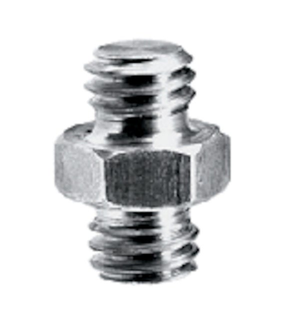 Manfrotto 125 Short adapter spigot 3/8'' + 3/8'' - Manfrotto | Bellalite Manfrotto 125 Short adapter spigot 3/8'' + 3/8'' - Manfrotto | Bellalite