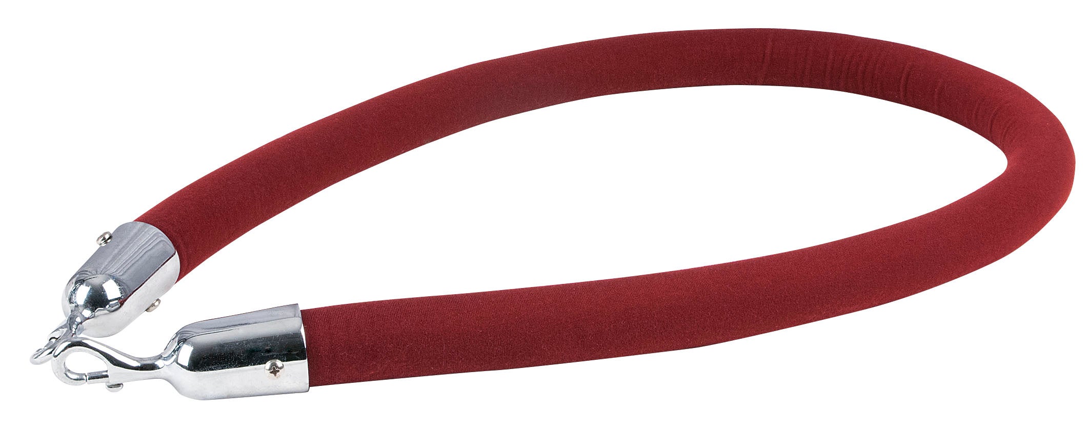 Pipe & Drape - Rope for Bollard 150cm, Röd - Wentex | Bellalite