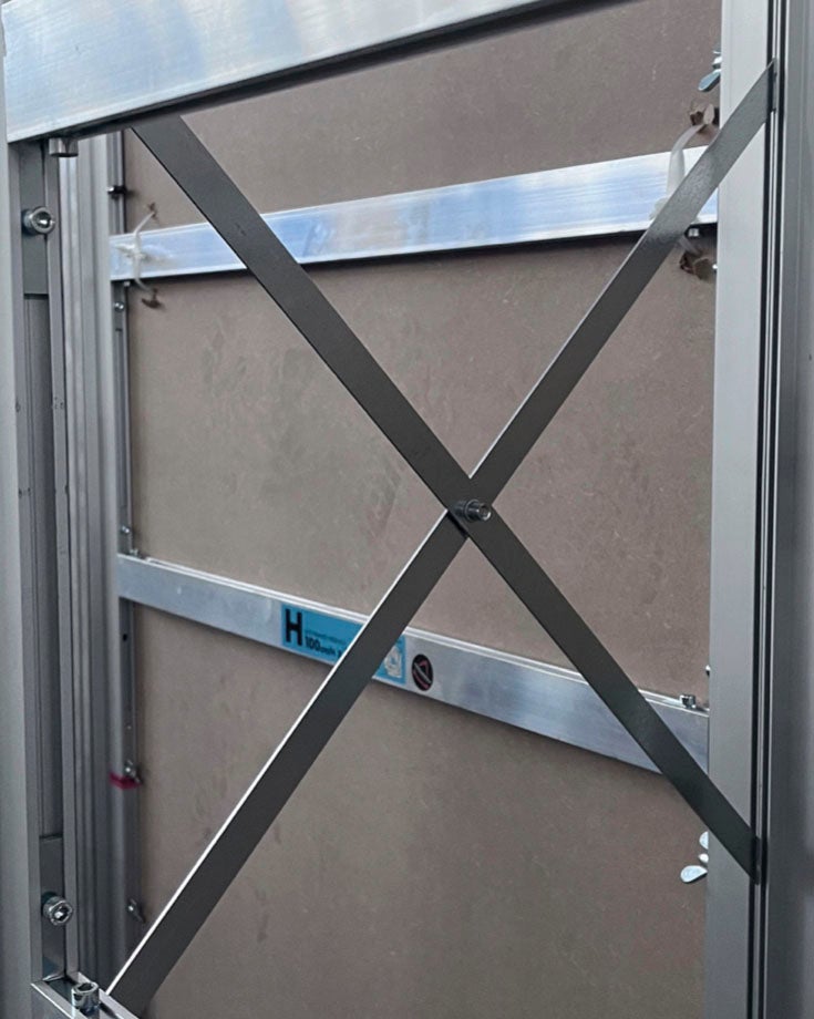 Wentex SET Frame - Cross Brace 50cm - Wentex | Bellalite