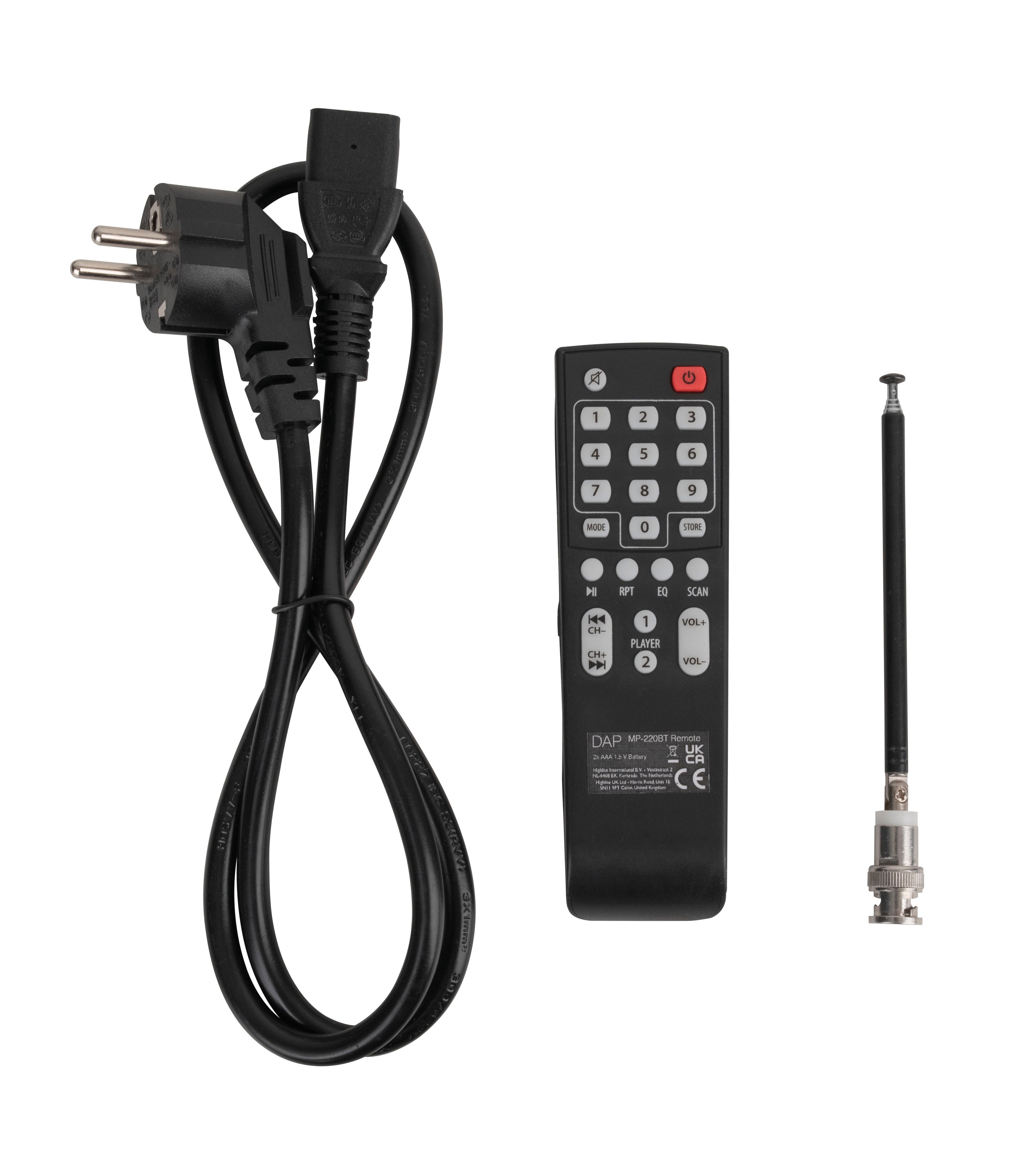 MP-220BT Media Player with Bluetooth - DAP | Bellalite