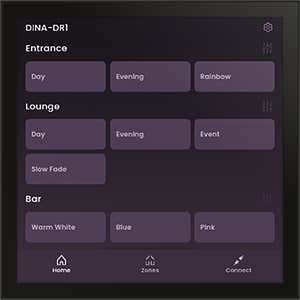 Nicolaudie NATOUCH-4 Mini Wallmount Touch Screen - Nicolaudie Architectural | Bellalite Nicolaudie NATOUCH-4 Mini Wallmount Touch Screen - Nicolaudie Architectural | Bellalite