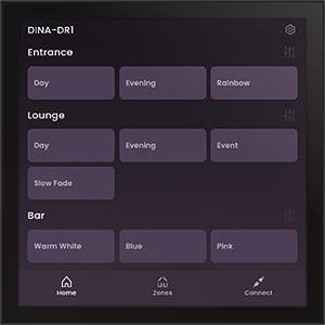 Nicolaudie NATOUCH-4 Mini Wallmount Touch Screen - Nicolaudie Architectural | Bellalite Nicolaudie NATOUCH-4 Mini Wallmount Touch Screen - Nicolaudie Architectural | Bellalite