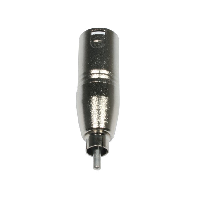 Adapter XLR 3-Pin Hane - RCA Hane - ADJ | Bellalite Adapter XLR 3-Pin Hane - RCA Hane - ADJ | Bellalite