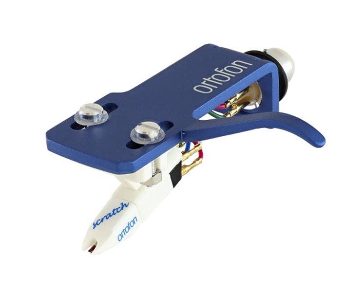 OM Scratch White On Blue Headshell OM Scratch White on Blue SH-4 Headshell - Ortofon | Bellalite OM Scratch White On Blue Headshell OM Scratch White on Blue SH-4 Headshell - Ortofon | Bellalite