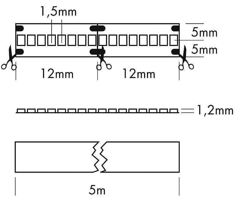 Flex Strip 2110 UHD G2, per meter 2700 K - PROLED | Bellalite Flex Strip 2110 UHD G2, per meter 2700 K - PROLED | Bellalite