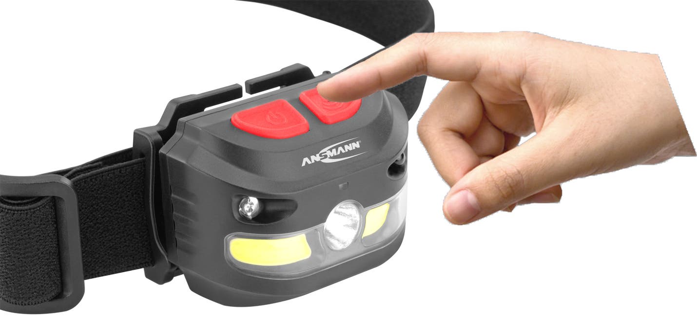 Pannlampa HD250RS 4W COB + 5W LED, Rechargeable - Ansmann | Bellalite Pannlampa HD250RS 4W COB + 5W LED, Rechargeable - Ansmann | Bellalite