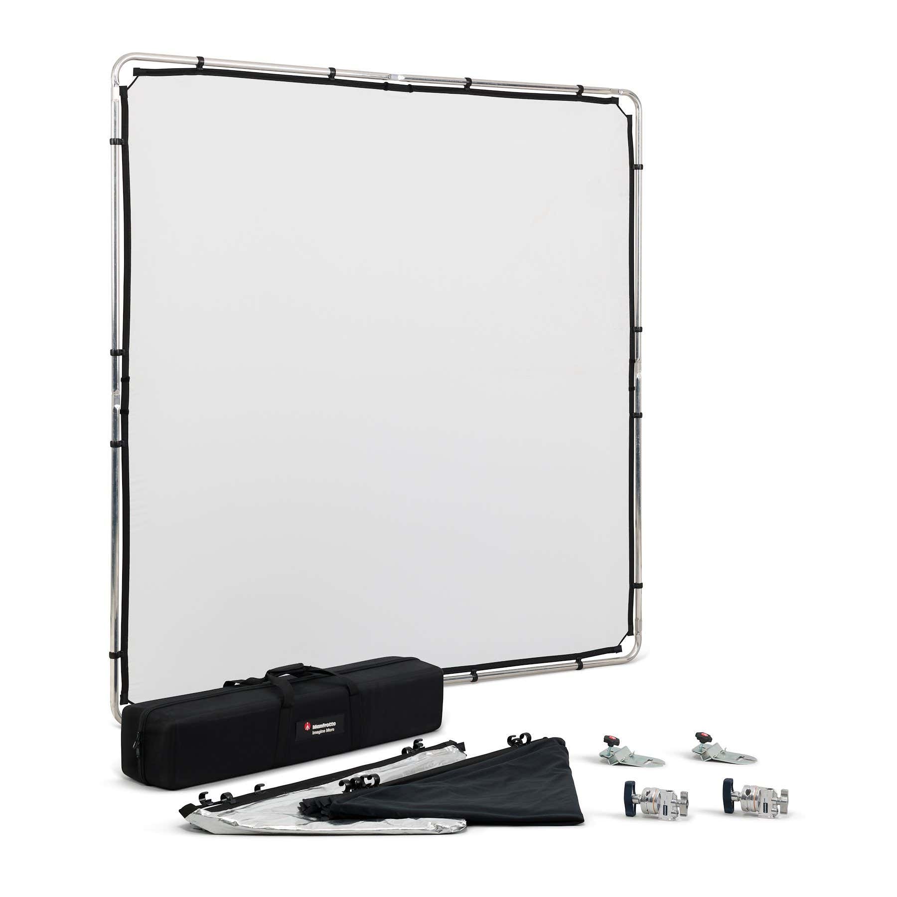 Manfrotto Pro Scrim All In One Kit Large 2m x 2m - Manfrotto | Bellalite Manfrotto Pro Scrim All In One Kit Large 2m x 2m - Manfrotto | Bellalite