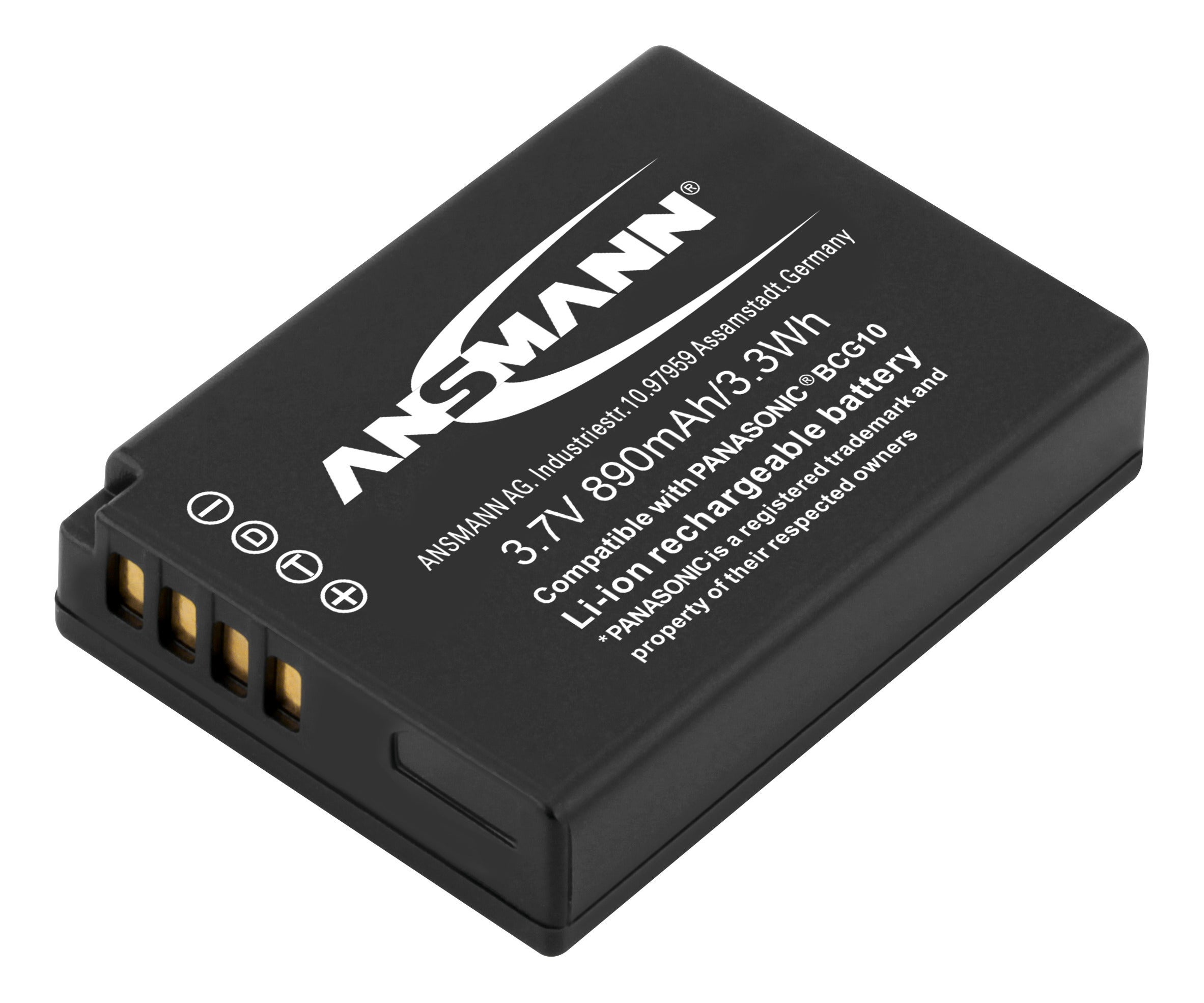 Kamerabatteri A- Pan BCG 10 E - Ansmann | Bellalite