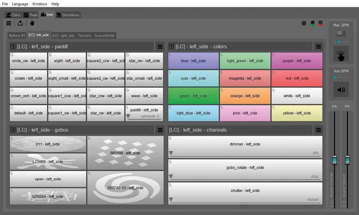 Quick DMX Rack 512 Ch with 16 preset memories - Showtec | Bellalite Quick DMX Rack 512 Ch with 16 preset memories - Showtec | Bellalite