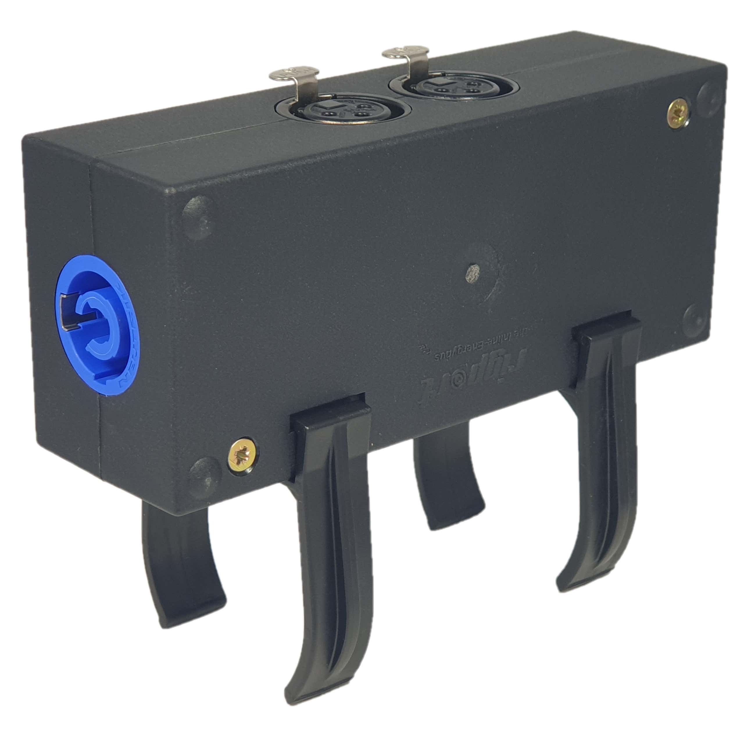 RigPeater 3x3XLR DMX Repeater, Powercon In, 3x XLR 3-Pol Out - Rigport | Bellalite RigPeater 3x3XLR DMX Repeater, Powercon In, 3x XLR 3-Pol Out - Rigport | Bellalite