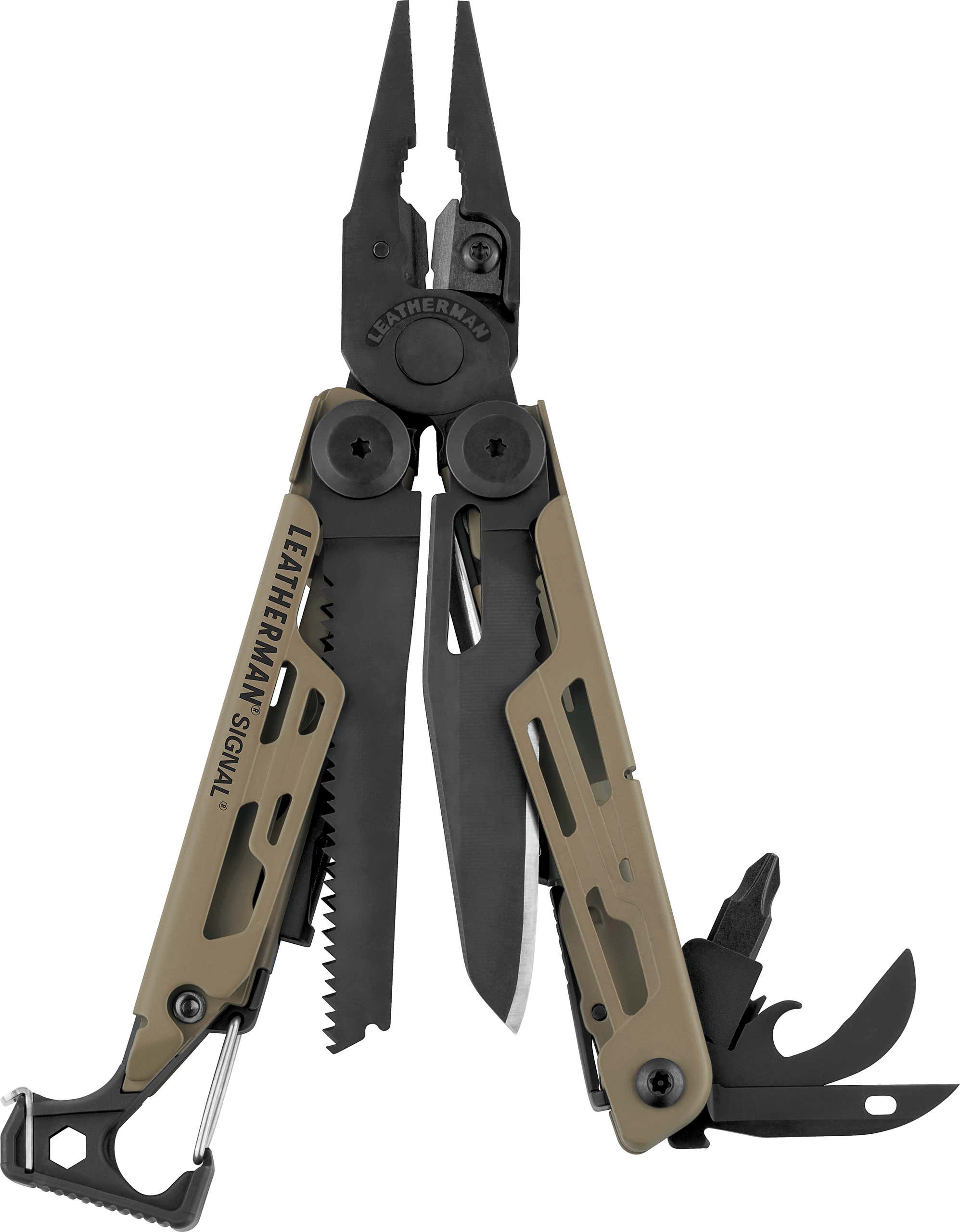 Leatherman Signal Coyote Tan - Leatherman | Bellalite Leatherman Signal Coyote Tan - Leatherman | Bellalite