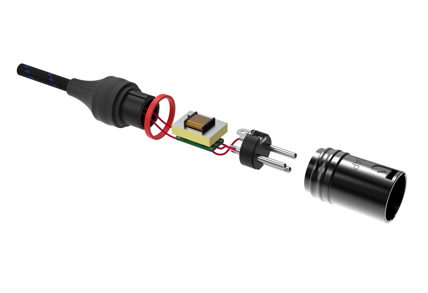 Adapterkabel 90° Stereo Mini-Jack 3,5mm -> 2x XLR 3-Pin Hane Balanserad 75cm - DAP | Bellalite Adapterkabel 90° Stereo Mini-Jack 3,5mm -> 2x XLR 3-Pin Hane Balanserad 75cm - DAP | Bellalite