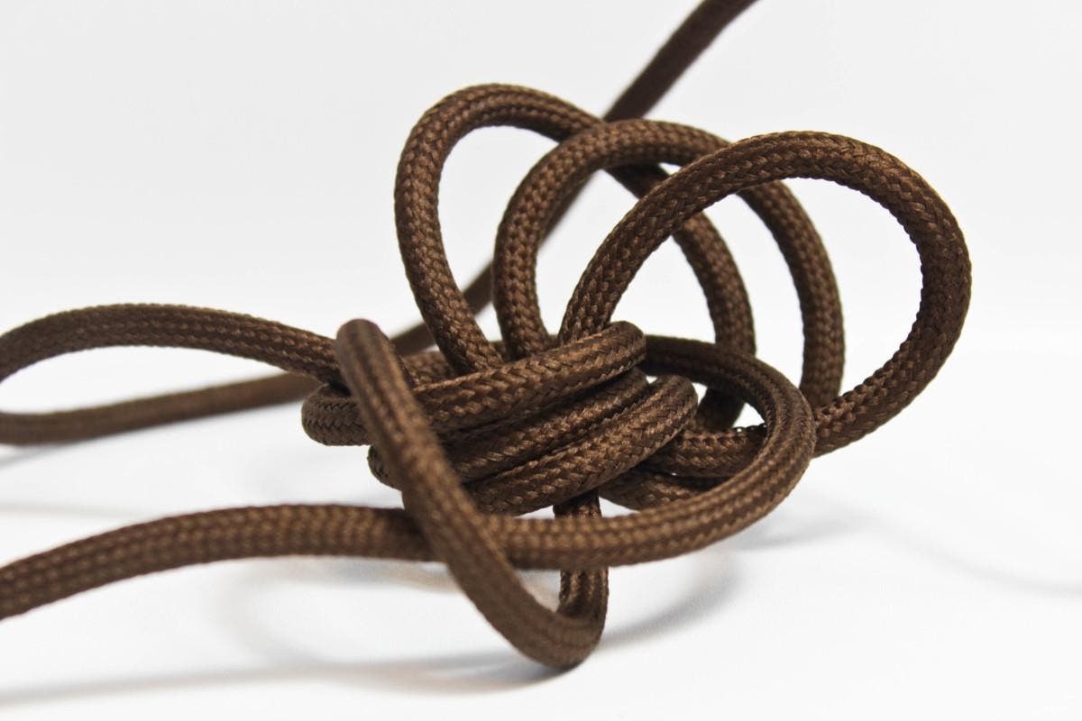 Textilkabel 3x0,75mm² Seal Brown 25m - Frinab | Bellalite Textilkabel 3x0,75mm² Seal Brown 25m - Frinab | Bellalite