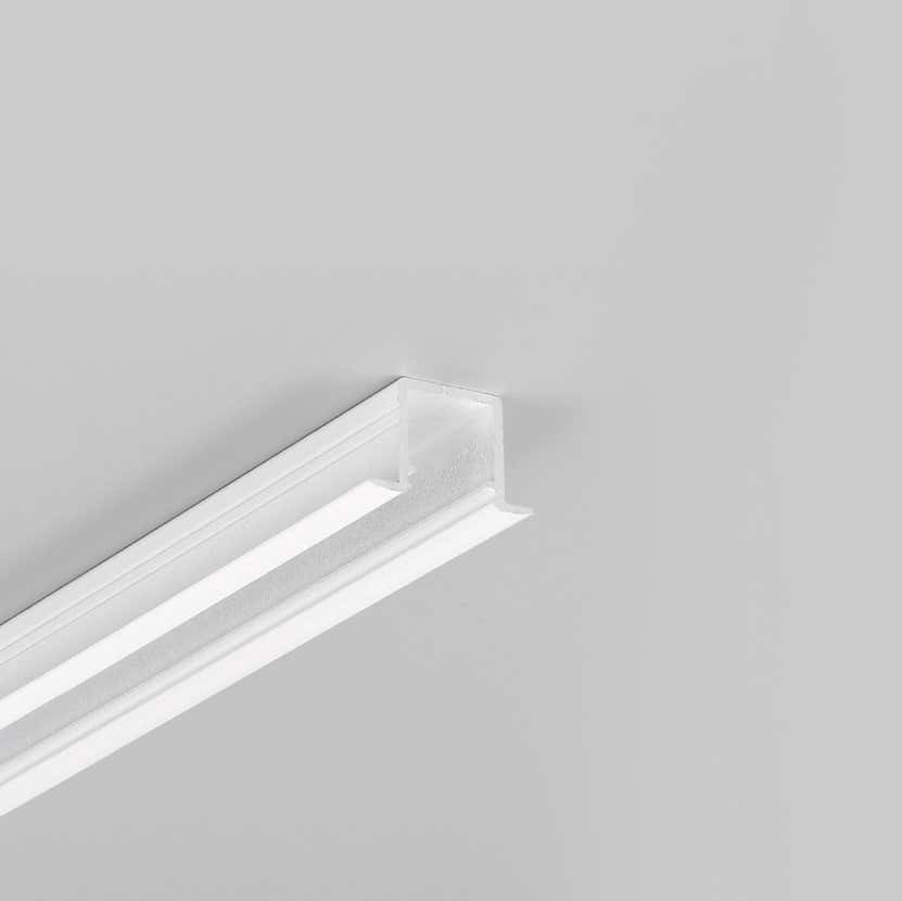 Topmet LED-Profil SMART-IN10 Vit, L=1m - TOPMET | Bellalite Topmet LED-Profil SMART-IN10 Vit, L=1m - TOPMET | Bellalite