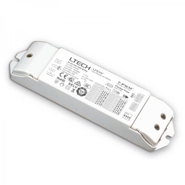 DMX Driver CC Dim, 250-1000mA 20W CT - LTECH | Bellalite DMX Driver CC Dim, 250-1000mA 20W CT - LTECH | Bellalite