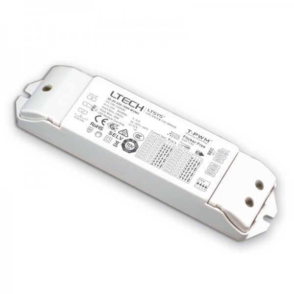 DMX Driver CC Dim, 250-1000mA 20W CT - LTECH | Bellalite DMX Driver CC Dim, 250-1000mA 20W CT - LTECH | Bellalite