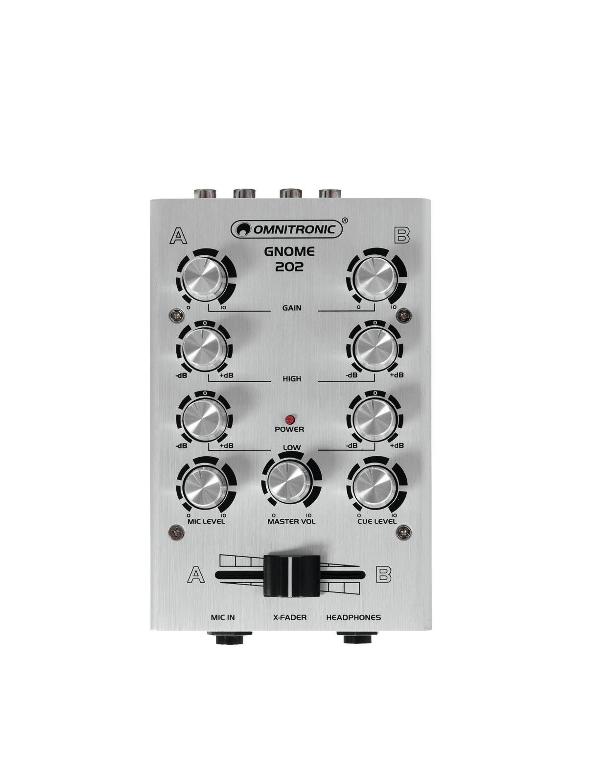 Ljudmixer GNOME-202 Mini Mixer - Omnitronic | Bellalite