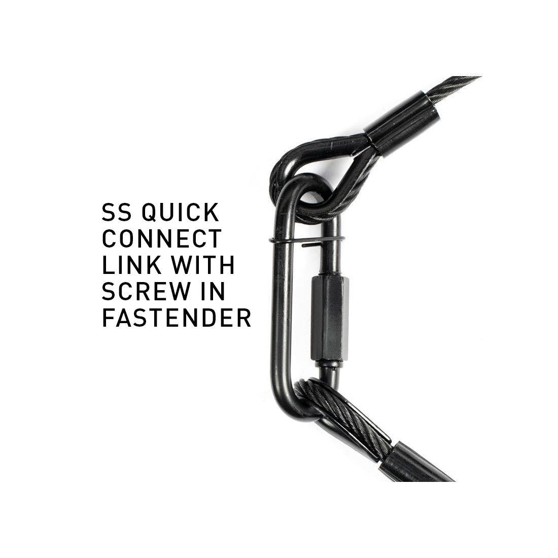 Säkerhetswire C6B SS 80cm 70kg Rostfri - ADJ Select | Bellalite Säkerhetswire C6B SS 80cm 70kg Rostfri - ADJ Select | Bellalite