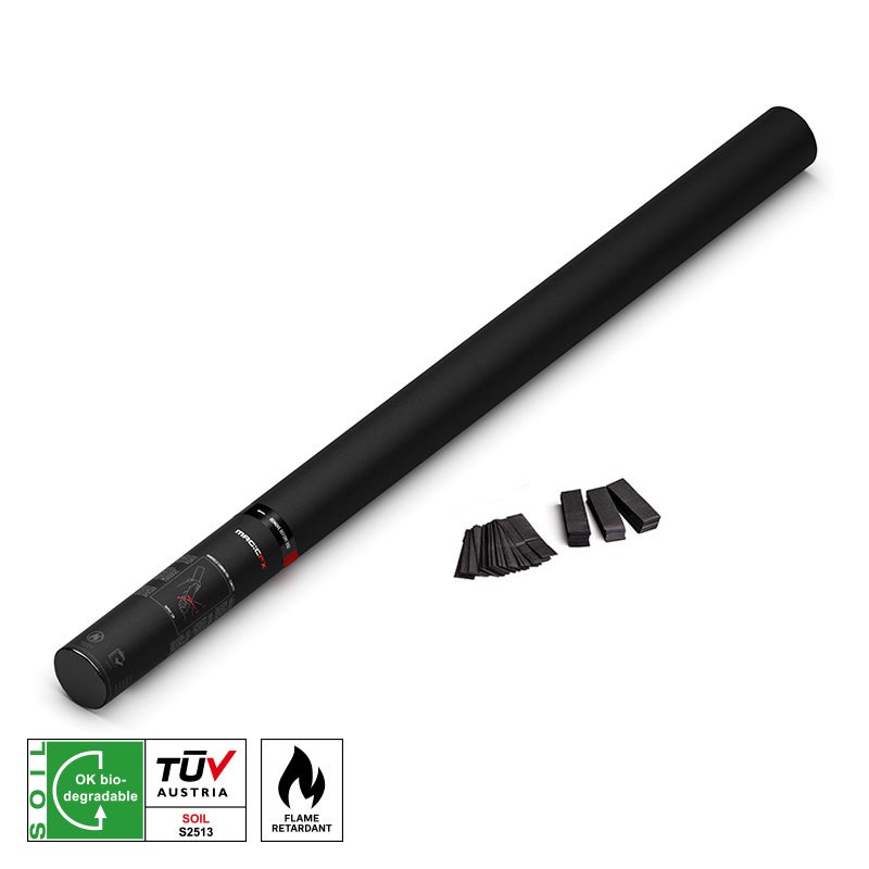 MAGICFX® Handheld Confetti Cannon 80cm Black  - MagicFX | Bellalite