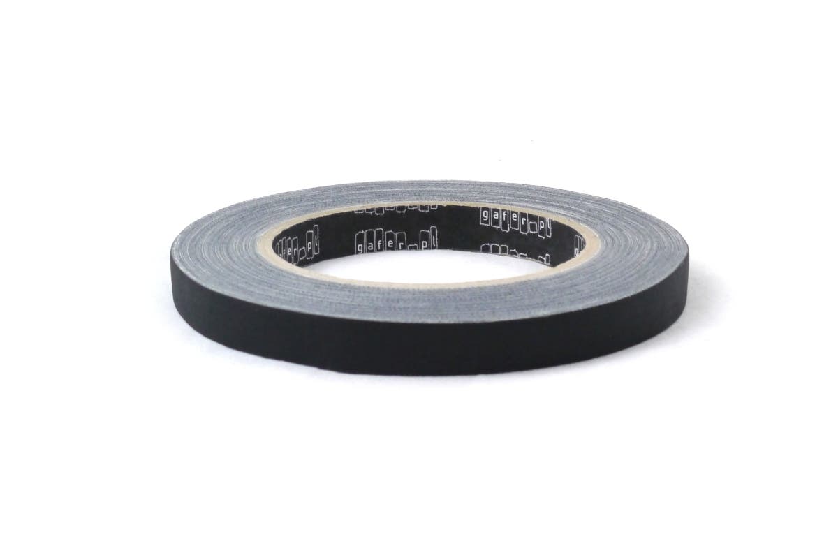 Pro Matt Gaffer Tape 12mm x 25m Svart - Gafer.pl | Bellalite Pro Matt Gaffer Tape 12mm x 25m Svart - Gafer.pl | Bellalite