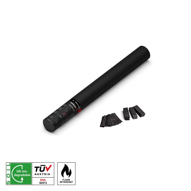 MAGICFX® Handheld Confetti Cannon 50cm Black - MagicFX | Bellalite