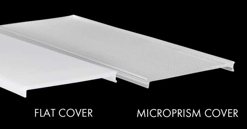 Plastic Cover L-Line Flat, 3m Microprism - PROLED | Bellalite Plastic Cover L-Line Flat, 3m Microprism - PROLED | Bellalite