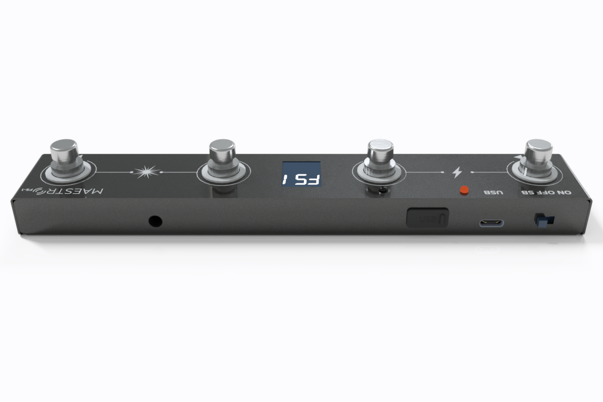 MaestroDMX FS-1 MIDI Footswitch  - MaestroDMX | Bellalite